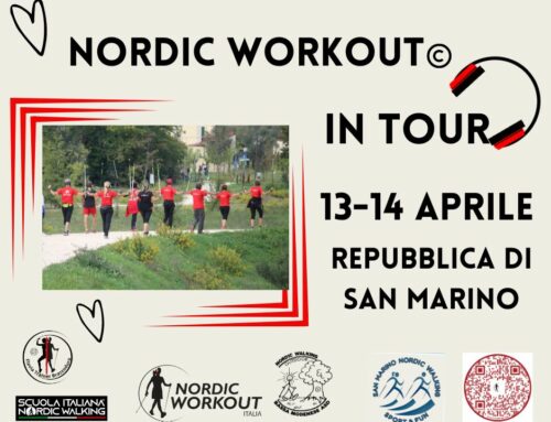 Nordic Workout©️ in Tour “Repubblica di San Marino” 13-14 Aprile 2024
