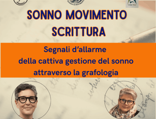 Sonno, Movimento e Scrittura: un incontro speciale tra discipline che sembrano lontane